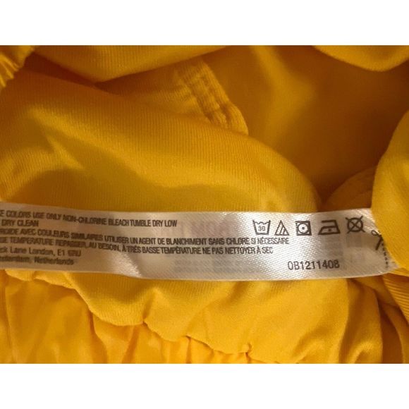 FP Movement OB1211408 Women's Sz M Sunflower Yellow Get Your Flirt On Shorts - Picture 5 of 10